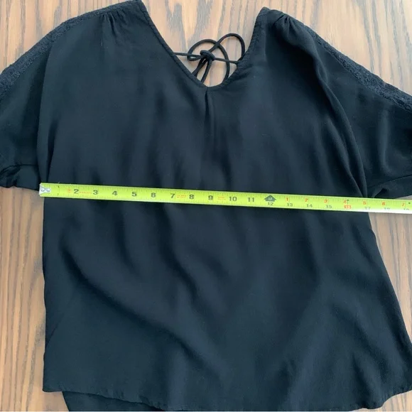 Daily Look Long Sleeve Black Lace Shirt - Picture 9 of 10